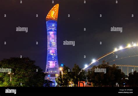 Aspire Tower Torch Doha Building Hi Res Stock Photography And Images