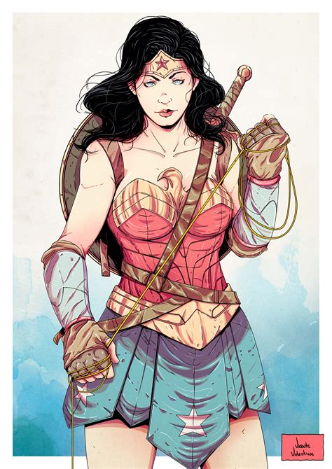 Wonder Woman Commission On Behance