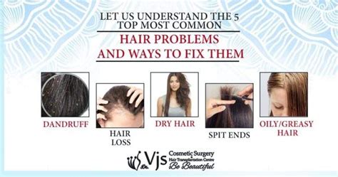 Let Us Understand The 5 Top Most Common Hair Problems And Ways To Fix Them