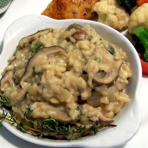 Shiitake And Baby Bella Mushroom Risotto Recipe