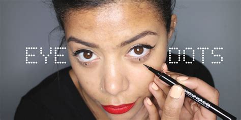 Makeup Trend How To Do Eye Dots