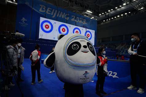 Panda Bing Dwen Dwen Mascot Madness Takes Over Beijing Olympics