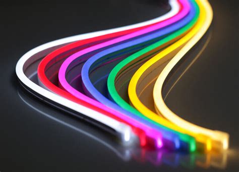 V Flexible Led Strip Waterproof Sign Neon Lights Silicone Tube M M Or M Ebay