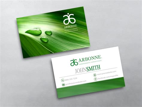 Sale price au$12.36 au$ 12.36 au$ 17.66 original price au$17.66 (30% off). Arbonne Business Card 18