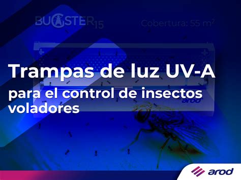 Trampas De Luz Uv A Para El Control De Insectos Voladores Arod