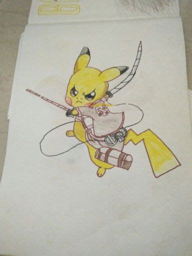 My Drawing Ninja Pikachu Pokémon Amino