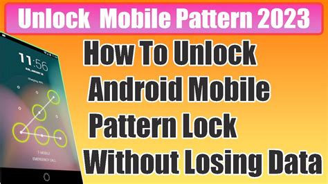 How To Unlock Pattern Lock On Android 2023 Forgot Pattern Lock Remove