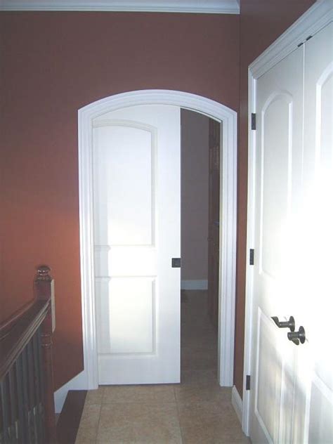 Introducing an arched doorway adds instant flair and a classical element to a house's design. Cutting Corners: Arches and Pocket Doors - Fine Homebuilding