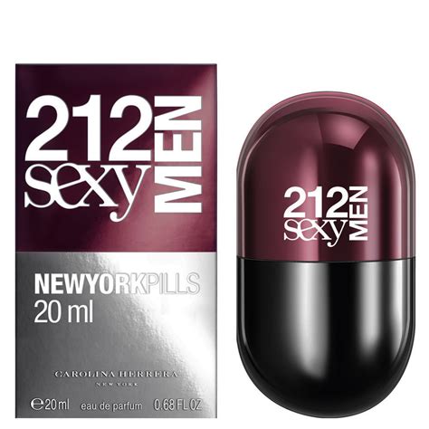 Perfume 212 Sexy Men New York Pills By Carolina Herrera Masculino Eau De Toilette Azperfumes