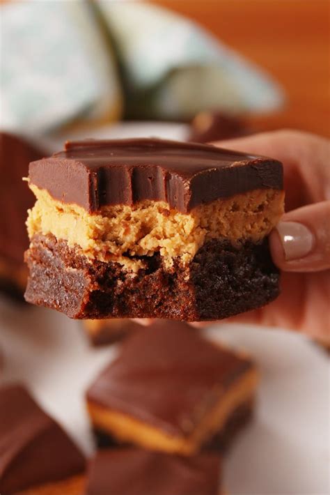 Buckeye Brownies Are A Peanut Butter Lovers Dream Come Truedelish