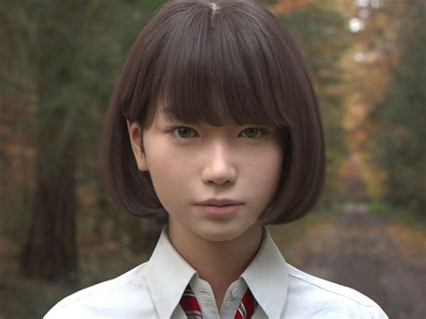 Saya The Computer Generated Japanese Schoolgirl Isnt Human