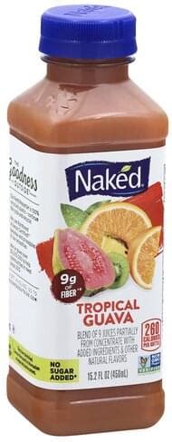 Naked Tropical Guava Fruit Smoothie Oz Nutrition Information Innit