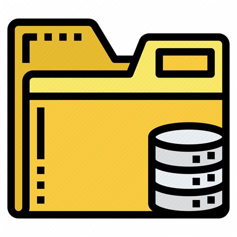 Database Server Folder File Document Archive Icon Download On