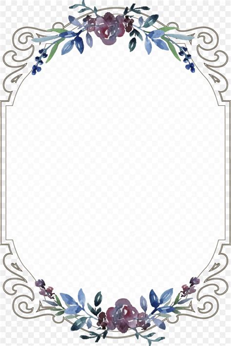 Wedding Invitation Clip Art Borders And Frames Image Png 916x1373px