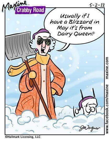 Blizzard In May Maxine Christmas Humor Humor