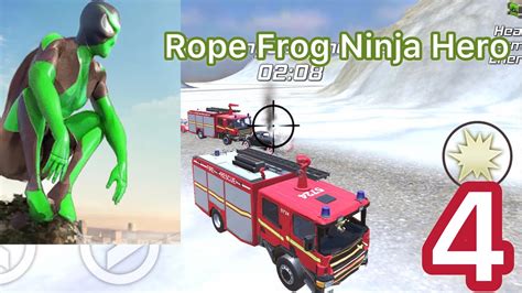 Playing Rope Frog Ninja Hero Strange Gangster Vegas 4 Iosandroid