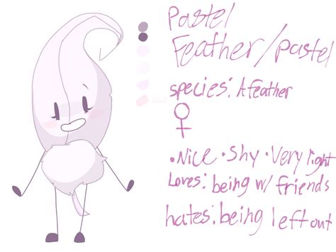 My Object Oc Pastel Feather Pastel By Thatonegalwhoisweird On Deviantart