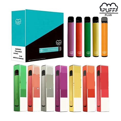 Puff Bar Plus Xxl Disposable Vape Pre Filled Disposable Pod Device With 38 Different Colors Ecig