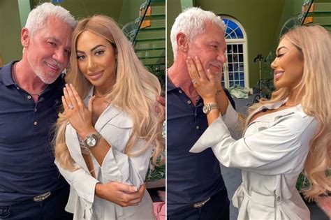 Wayne Lineker 58 Calls Chloe Ferry 25 His Wifey After Engagement