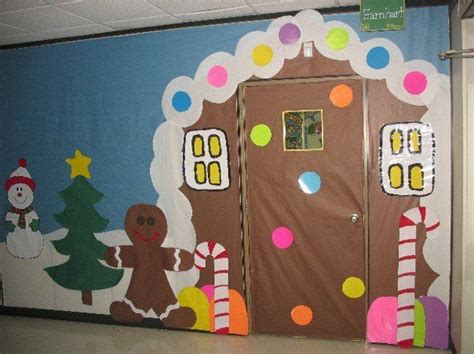 Christmas School Hallway Decorations Decoração Para O Corredor