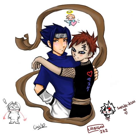 Sasuke And Gaara By Chibigon On Deviantart