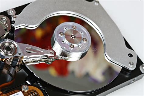 Hard Disk Platter Stock Photo Image Of Technology Storage 10614144