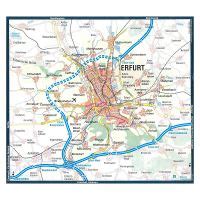Este es un mapa de la ciudad alemana de erfurt (1:16 000). Gran mapa de Erfurt con otras marcas | Erfurt | Alemania ...