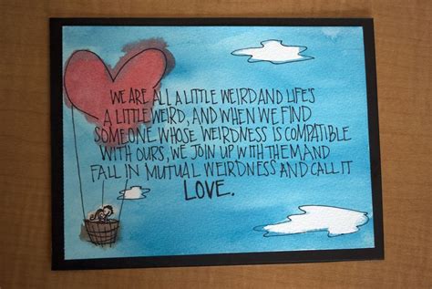 Dr Seuss We Are All A Little Weird Love Etsy Watercolor Print