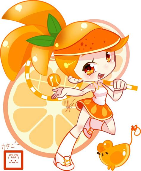 Cookie Run Orange Cookie Chibi Fan Art Cookie Run Cute Cartoon