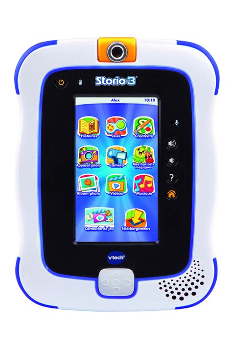 Tablette Tactile Enfant Vtech Storio 3 Bleue 4051920 Darty
