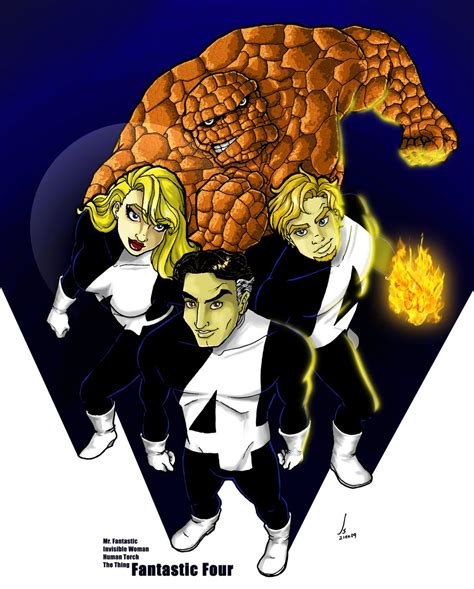 Fantastic Four By Ponsho On Deviantart