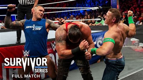 Full Match Team Raw Vs Team Smackdown Traditional Survivor Series
