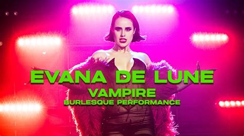 Evana De Lune Vampire At Nkotb Perth Youtube