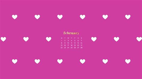 February 2021 Calendar Wallpapers 30 Free And Cute Designs