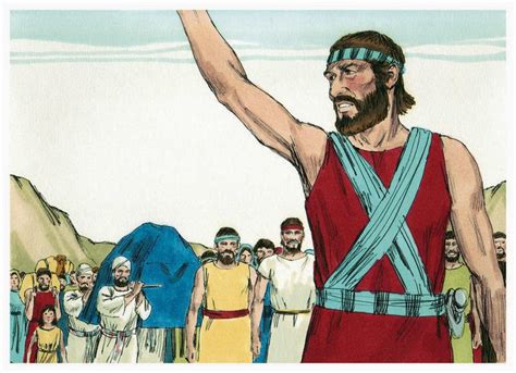 Joshua In The Bible Joshua Fought The Battle Of Jericho Sunday