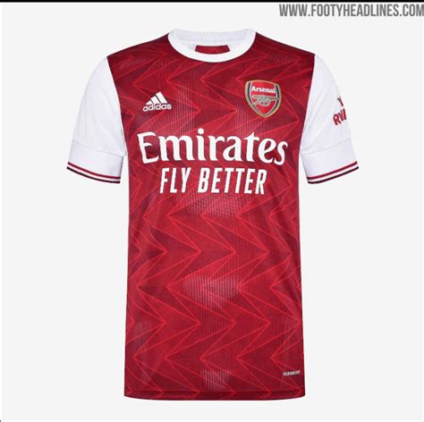 New Arsenal Adidas Home Kit For 202021 Season Leaked Online And