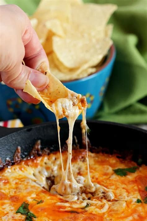 Queso Fundido With Chorizo Recipe Video The Suburban Soapbox