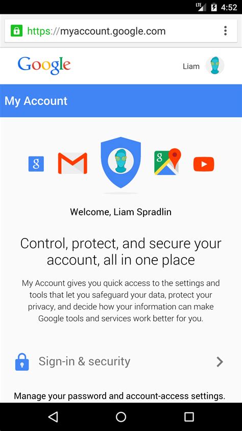 Google's New 'My Account' Interface Makes Checking And Managing Account Settings Beautiful And Easy