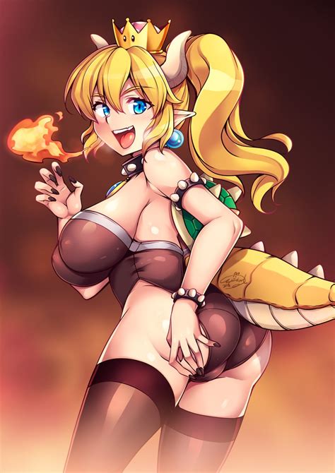 Bowsette Mario And More Drawn By Windart Danbooru