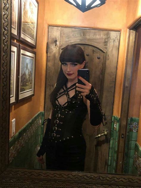 Natalie Goth Painting Transgender Women Style Fashion Gothic Swag