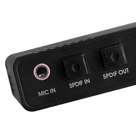 Startech external sound card for laptop or pc. USB 5.1 Channel External Optical Sound Card SPDIF Fiber Hub PC Laptop Audio Out | eBay