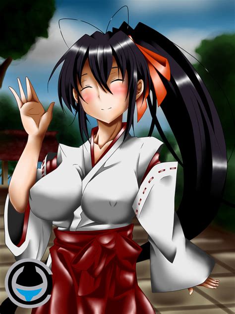 Akeno Himejima Por Ces Heroe By Cesheroe On Deviantart