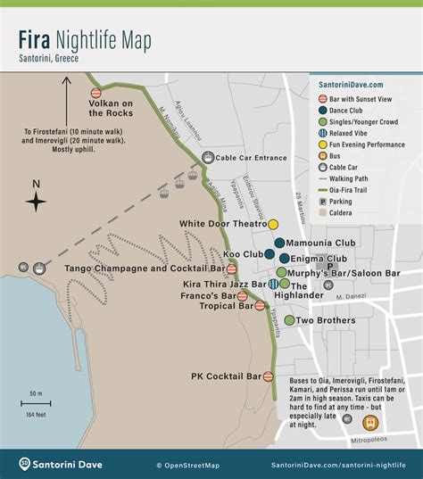 Maps Of Santorini Hotels Towns Beaches Hikes Ferry Port Artofit