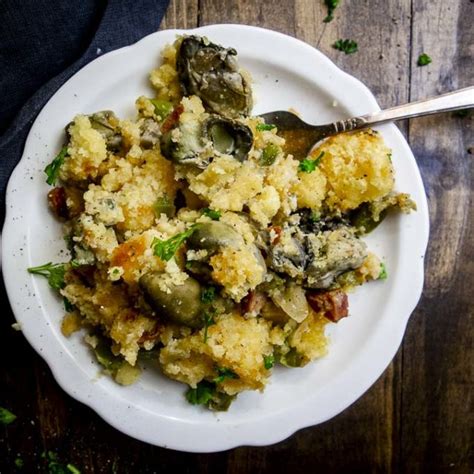 Cajun Style Oyster Dressing Recipe Oyster Stuffing Went Here 8 This