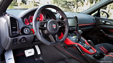 2015 Mansory Porsche Cayenne Turbo - Interior | HD Wallpaper #15