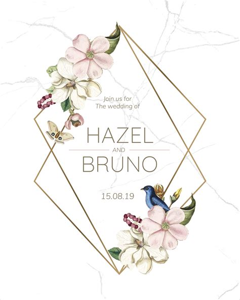 Discover our exclusive collection of beautiful invitation templates that you can customise with your event. 20 Free Wedding Invitation Template Cards - Printable And Editable PSD