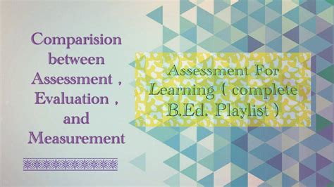 Difference Between Assessment Evaluation And Measurement ‌ आकंलन