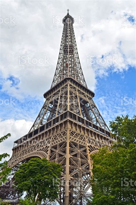 Eiffel Tower The Iconic Landmark In Paris The Beautiful City Of Love