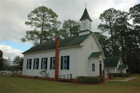 Shiloh United Methodist Church Wheeler County Ga Rural Southern Country