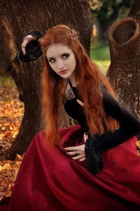 The Celtic Witch Witch Hair Redheads Goth Model